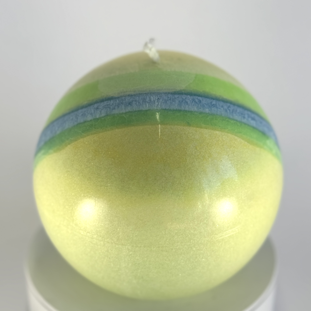 Sphère | 10cm | Collection Bleu Citron