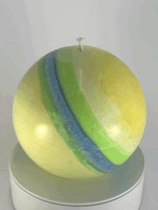 Collection-BleuCitron_Sphere-12cm-4 Photophore Cylindrique | 10 cm | Collection Bleu Citron
