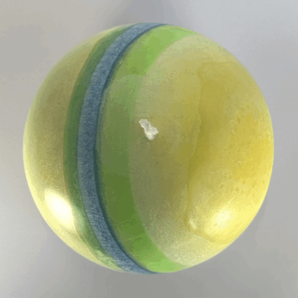 Sphère | 10cm | Collection Bleu Citron