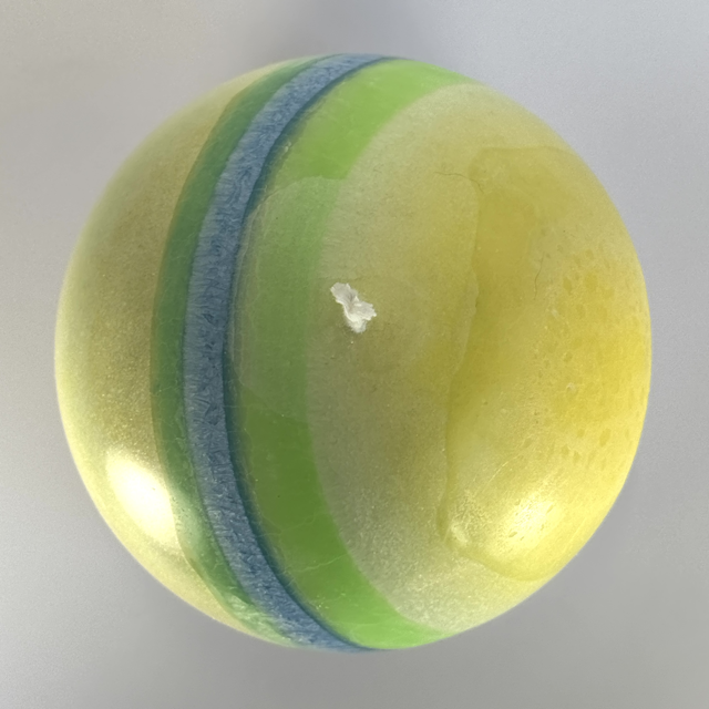 Sphère | 10cm | Collection Bleu Citron