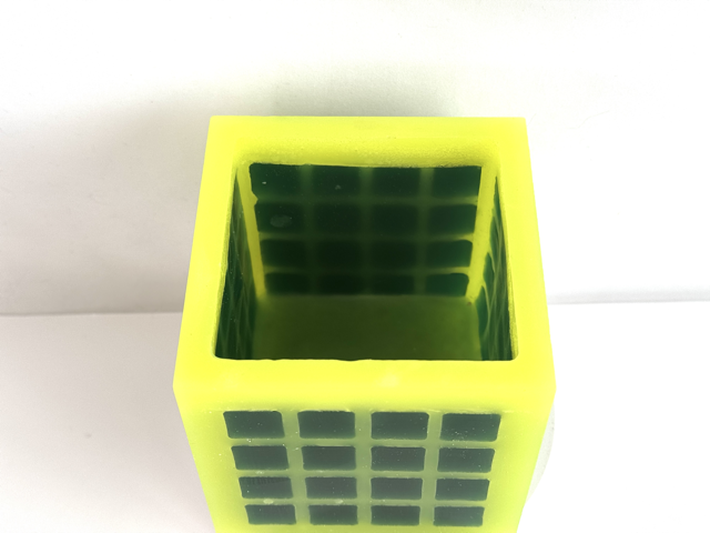 Photophore Cube 10cm | Collection Citron Vert Photophore Cube 10cm | Collection Citron Vert
