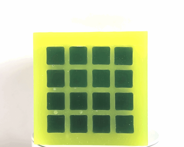 Photophore Cube 10cm | Collection Citron Vert Photophore Cube 10cm | Collection Citron Vert