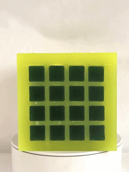 Photophore Cube 10cm | Collection Citron Vert Photophore Cube 10cm | Collection Citron Vert