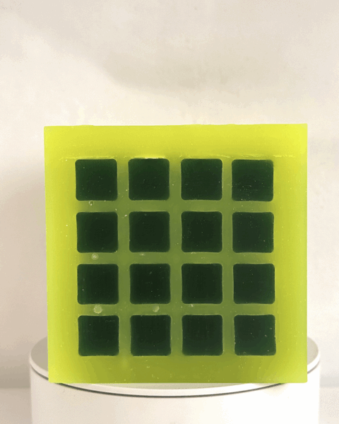 Photophore Cube 10cm | Collection Citron Vert Photophore Cube 10cm | Collection Citron Vert