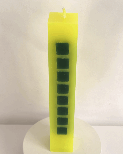 Pilier 3,5x22 cm | Collection Citron Vert