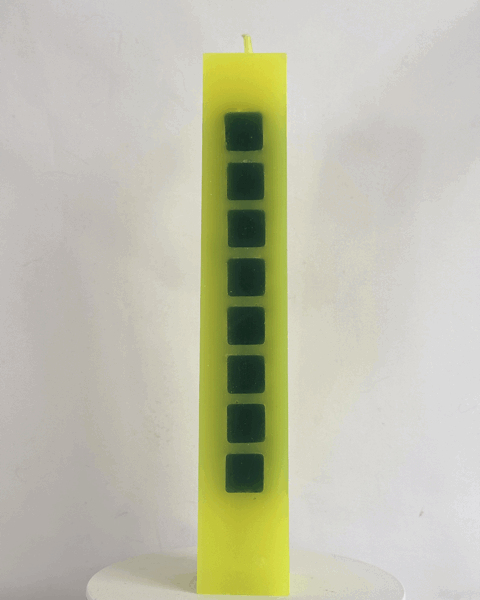 Pilier 3,5x22 cm | Collection Citron Vert