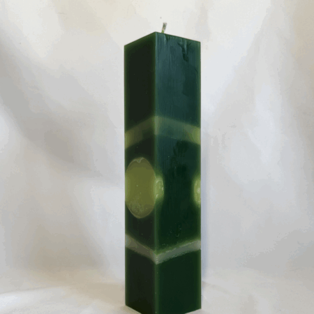 bougie pilier 5×22 cm — pièce expérimentale de la collection Explorations