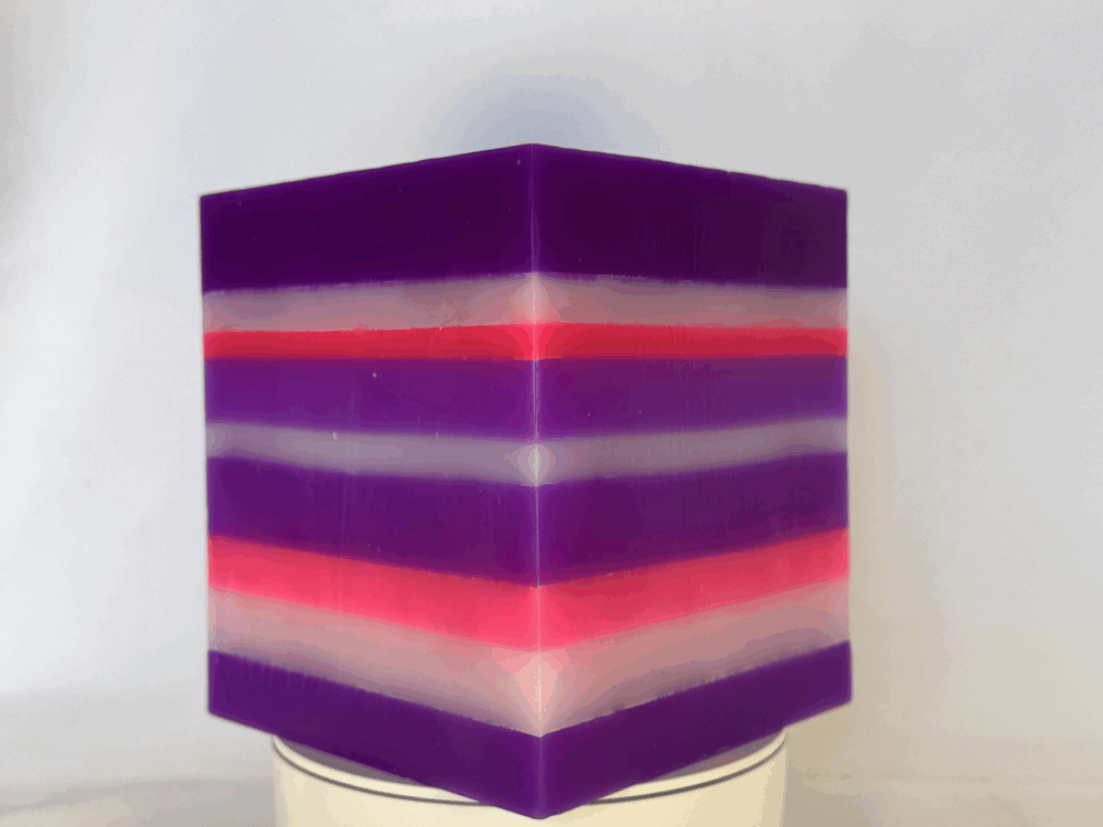 PinkLadies_Cube120-4 Cube 12cm | Pink Ladies