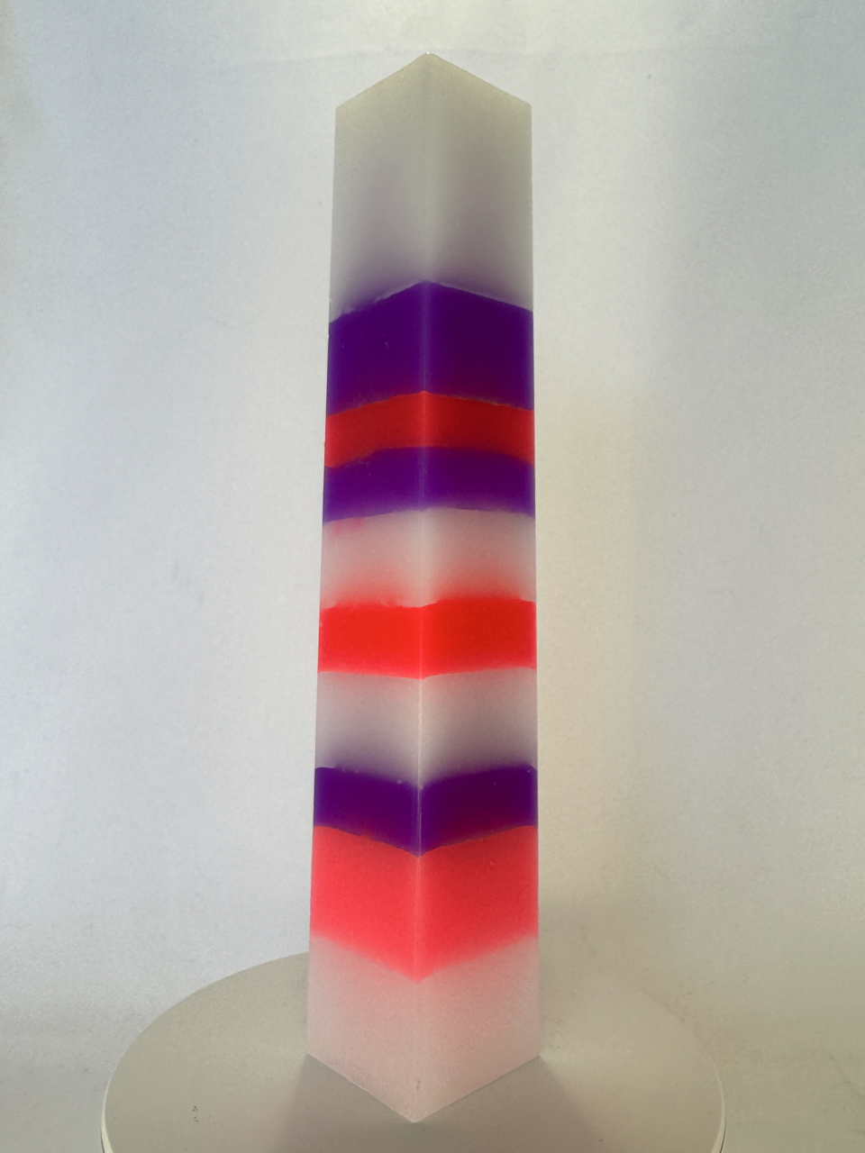 Pilier carré Pink Ladies | 3,8x22 cm