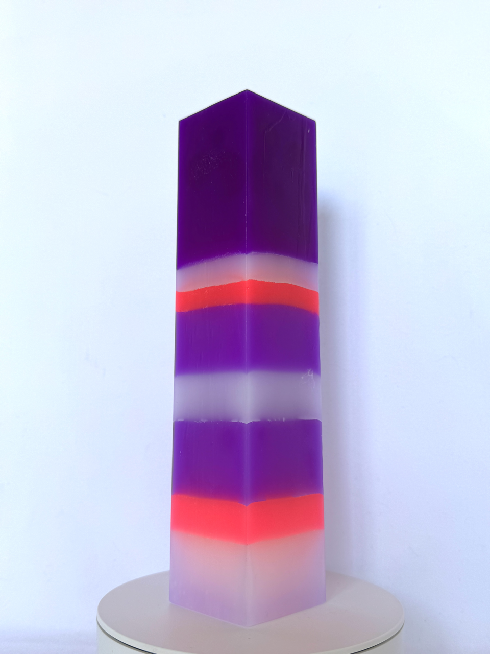 Pilier carré Pink Ladies | 5x22 cm