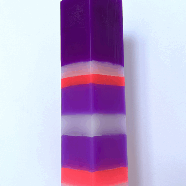 Pilier carré Pink Ladies | 5x22 cm