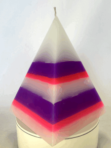 PinkLadies_PyramidePT-2 Bougie Sphère 6.5 cm – Collection Chlorophylle