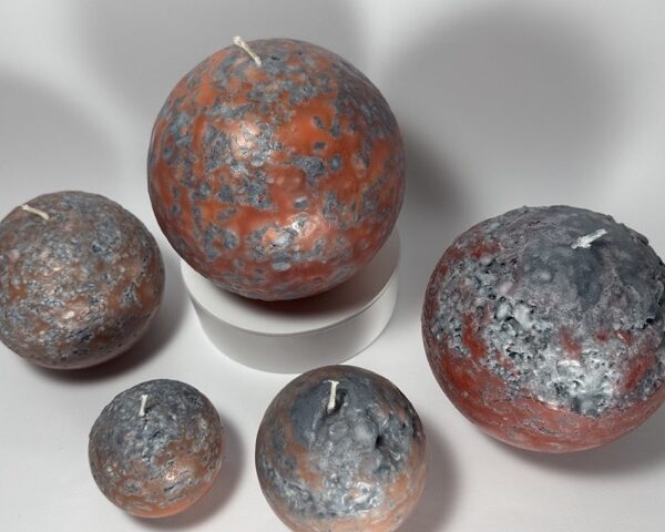 Collection Mercury — cire minérale texturée