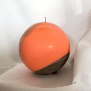 Collection_Orange_Eté-19 Bougie pilier 6x16 cm Halloween