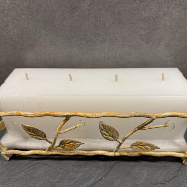 La Zorizontale – bougie 4 mèches moulée Bougie artisanale Zorizontale – rectangulaire et horizontale