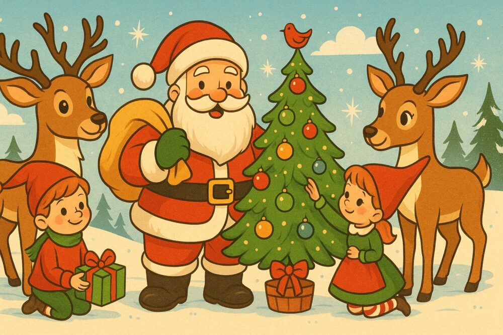 Visuel parfumé Conifêtes n°8 boo-j, ambiance sapin et fêtes de fin d’année, bougie artisanale en cire mixte.