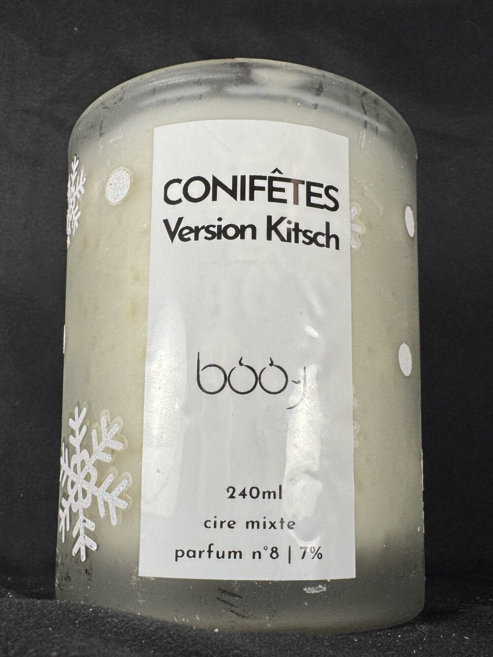 Bougie parfumée | CONIFÊTES version KITSCH ultra limitée