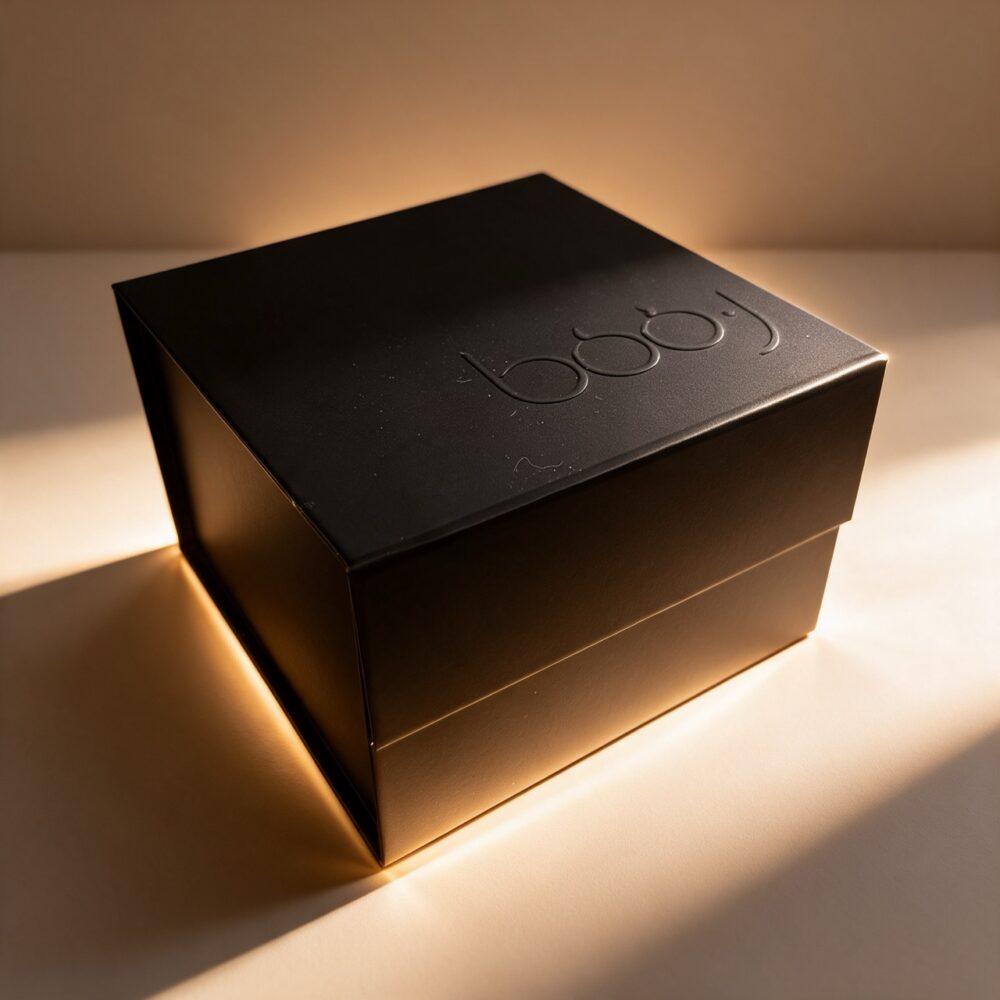 Coffret Cadeau M – Boîte pour bougie parfumée à 3 mèches. Boîte cadeau M pour bougie parfumée 600ml à 3 mèches.