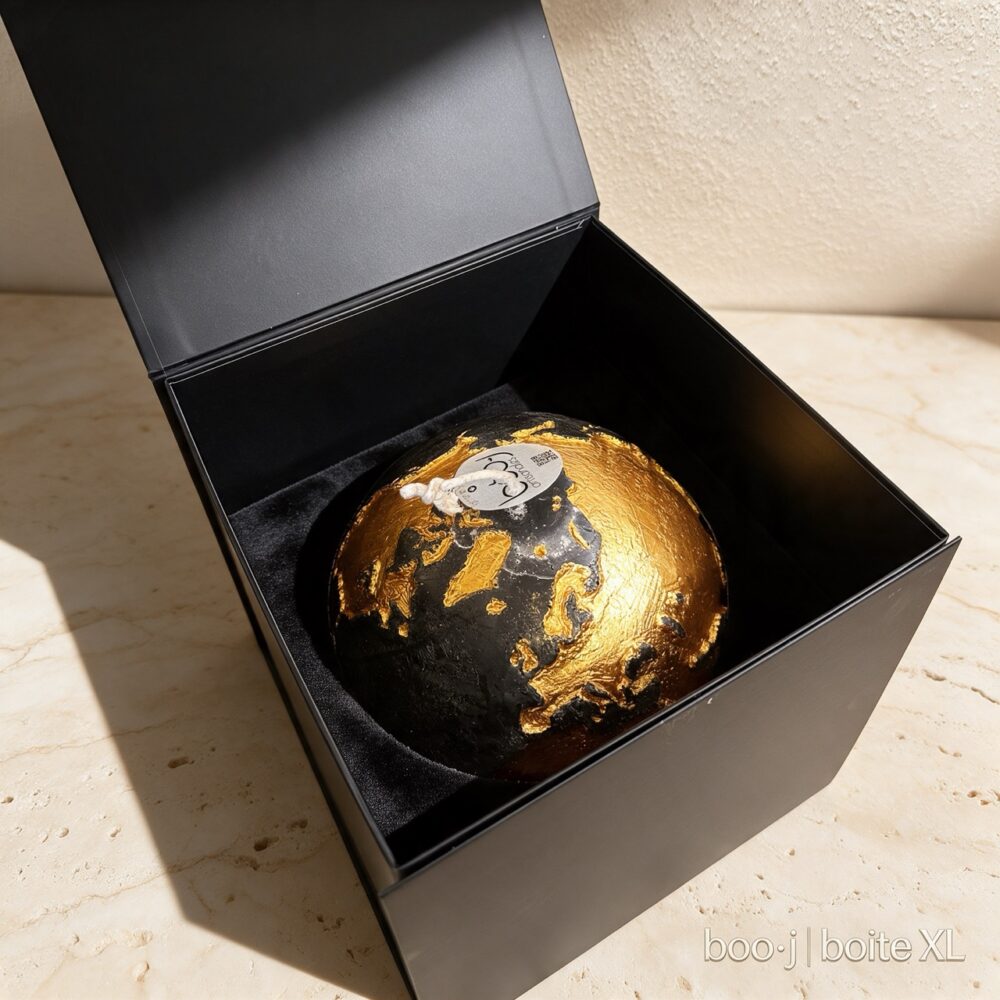 Coffret Cadeau XL – Boîte pour Grandes Bougies Grande boîte cadeau XL pour bougies monumentales et cylindres 3 mèches.